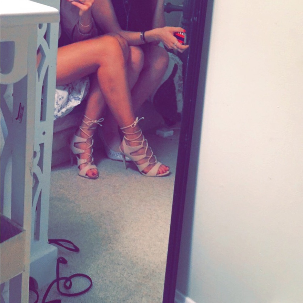 Lace - Up Steve Madden Heels